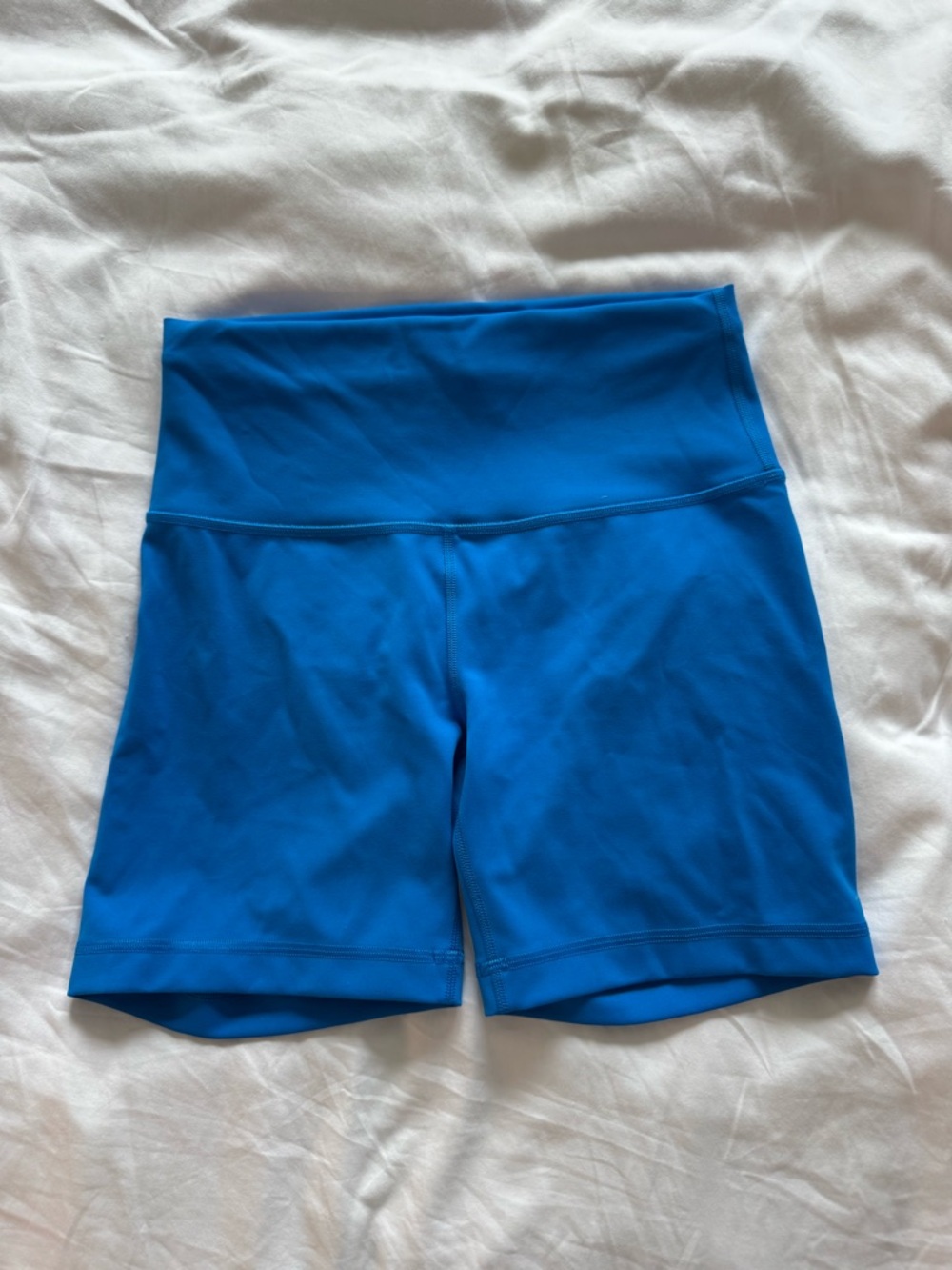 lululemon athletica Bright Blue High-Rise Athletic Shorts